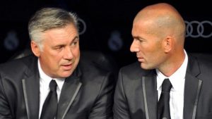 Ancelotti Sebut Zidane Entrenador Hebat